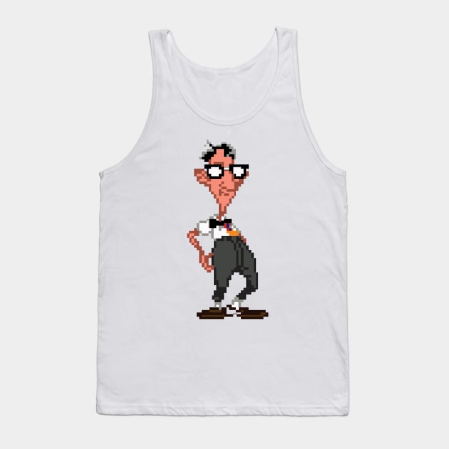 Bernard Day of the Tentacle Tank Top by Retro8Bit Fashion Store